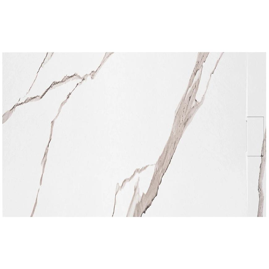 Brodzik prostokątny Bazalt 80x100x2,5 Rea K7000