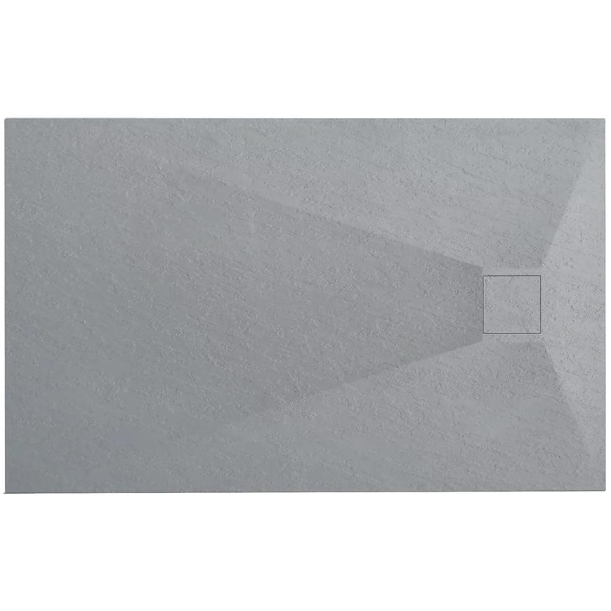 Brodzik prostokątny Magnum Grey 80x100x2,5 Rea K4107
