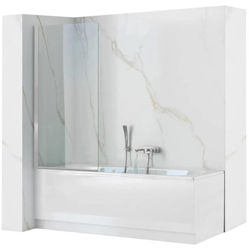 Parawan wannowy Lagos Fix stały chrom 70