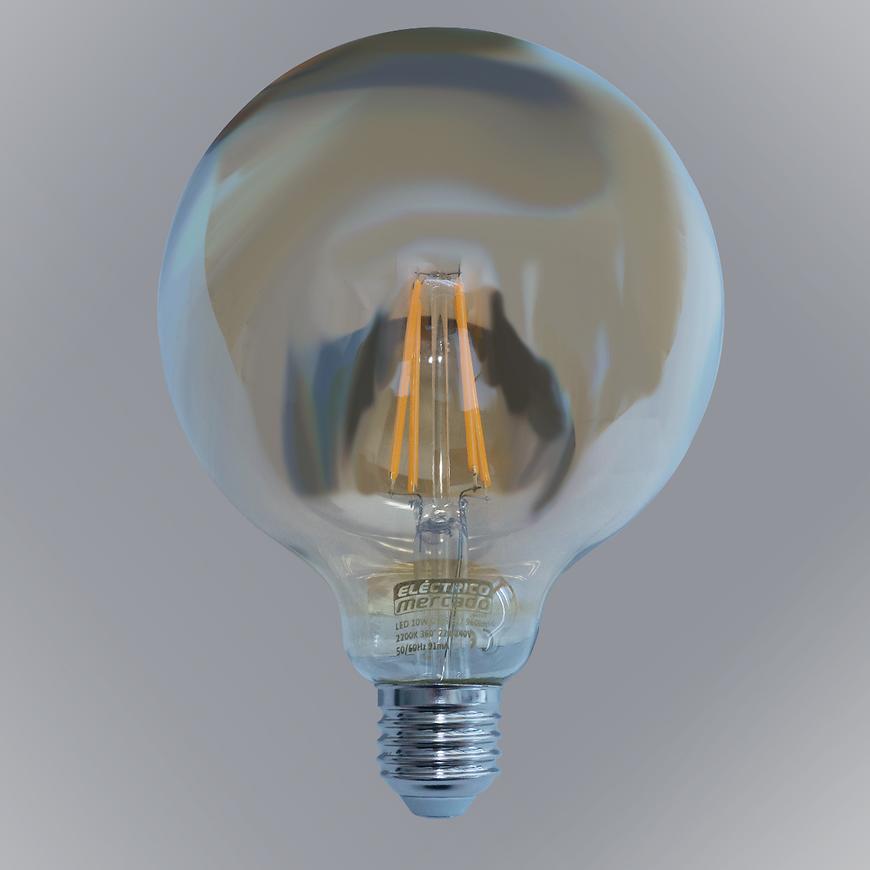 Żarówka FL G125 6W/500LM E27 230V 2200K GOLD