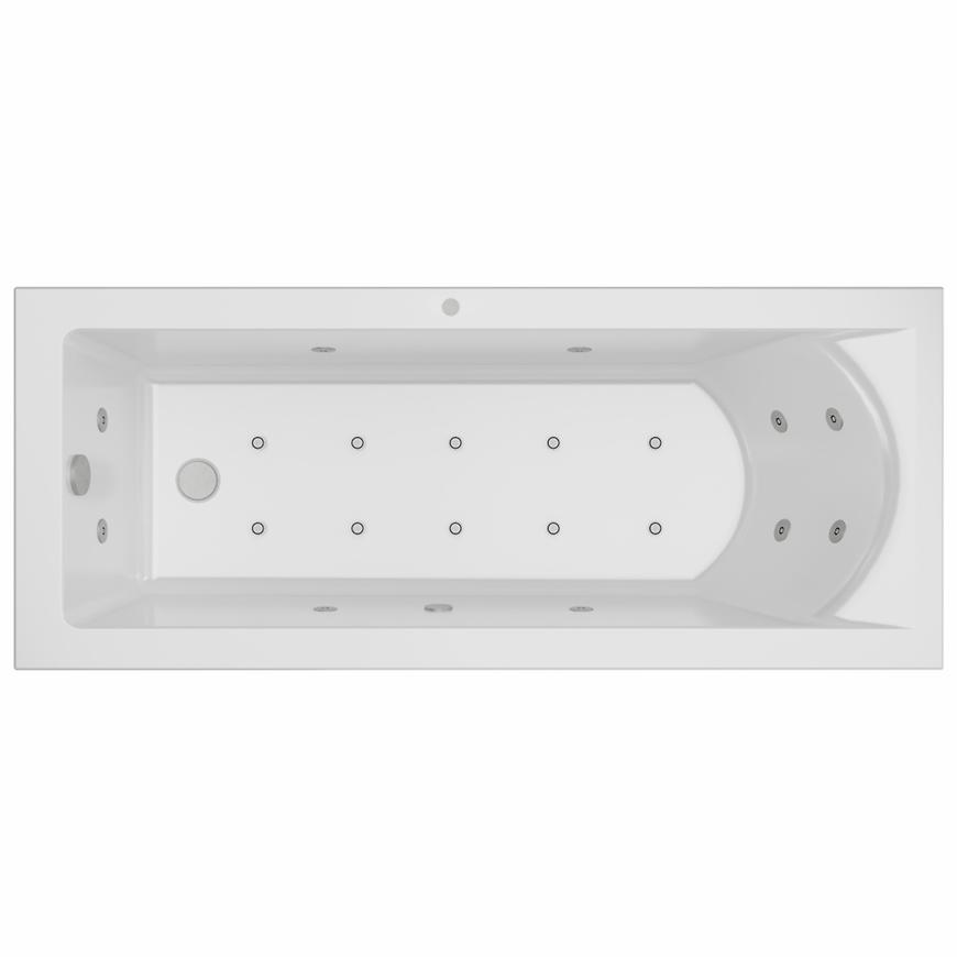 Wanna z hydromasażem Brava 160x75 10DW + 10DP sterowanie elektroniczne