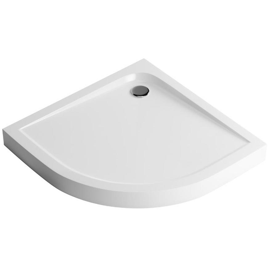 Brodzik półokrągły 80/80/11 SENSE COMP. BREX.SEN08WHC