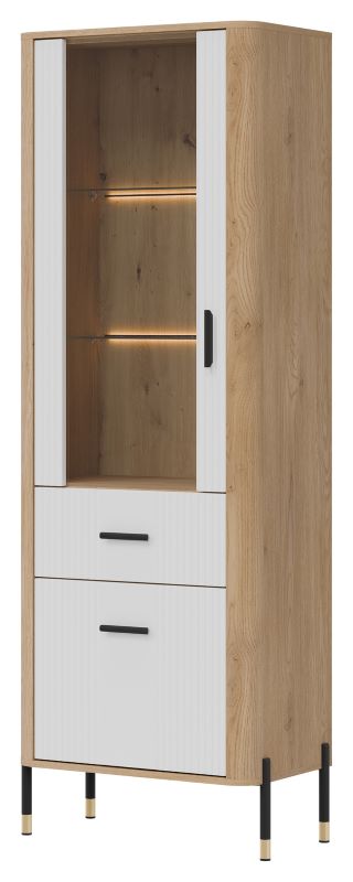 Witryna L/P Dante DT13 biały
