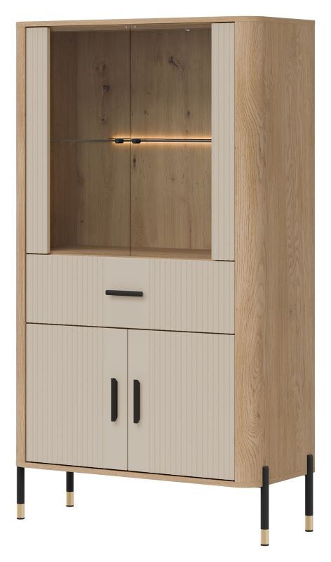 Witryna niska Dante DT12 kaszmir