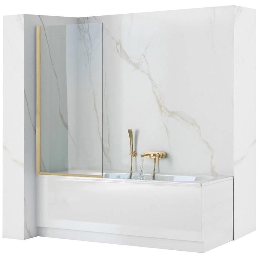 Parawan wannowy Elegant 80x140 gold brush