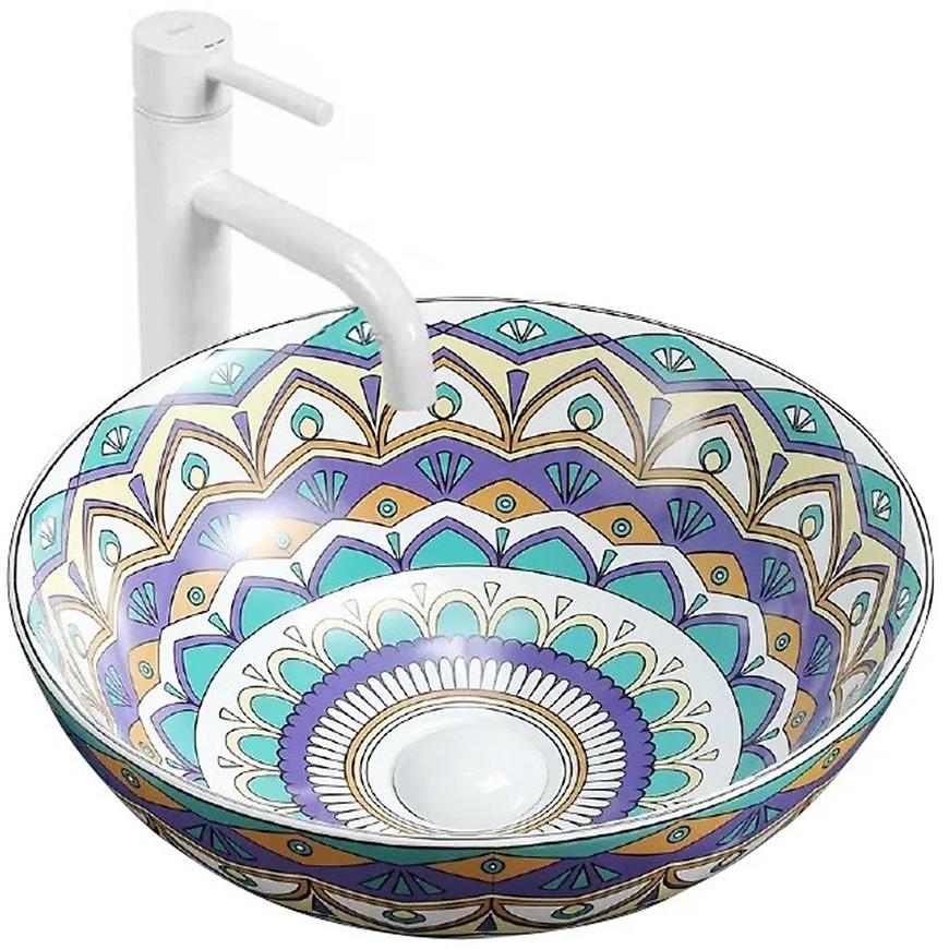 Umywalka nablatowa Aztec Rea-U7501