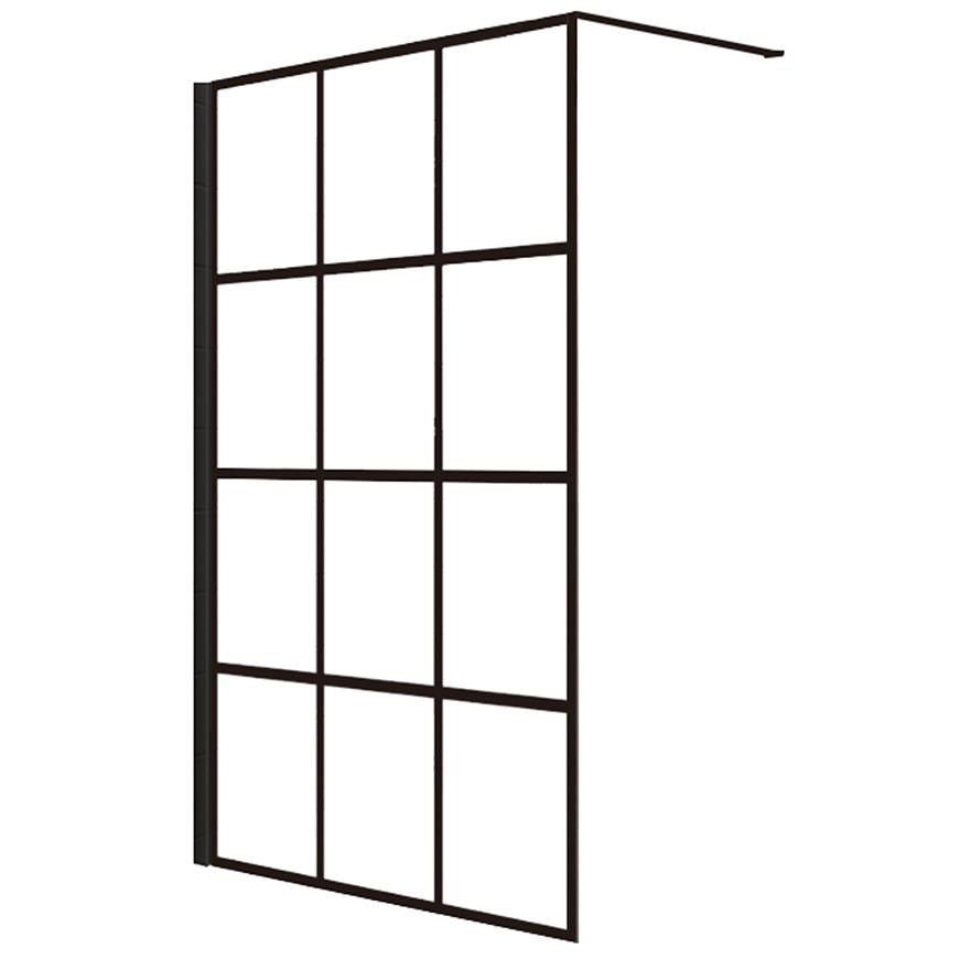 Ścianka Walk-In Metro 130x195 black