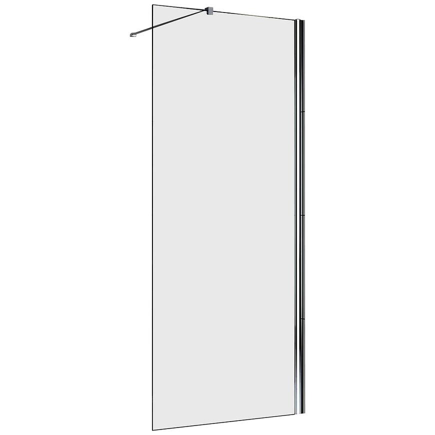 Ścianka Walk-In Soft 80x195 chrom