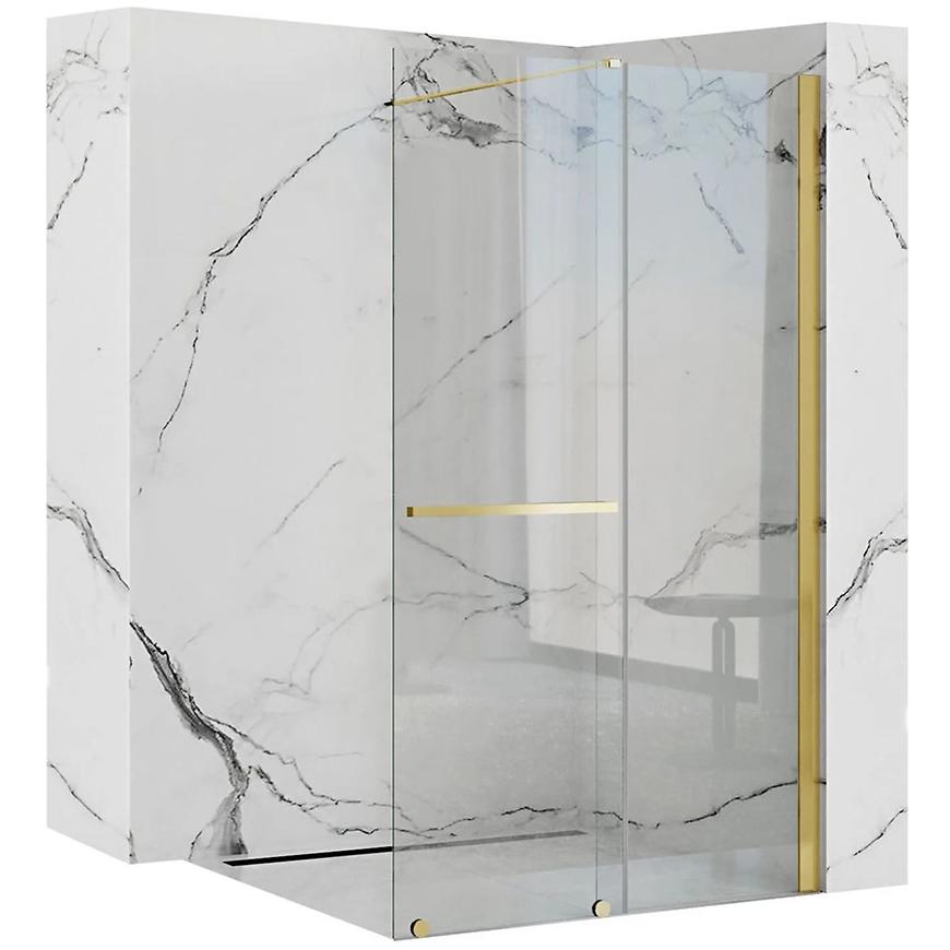 Ścianka Walk-in Cortis Rea K8485 120x200 gold