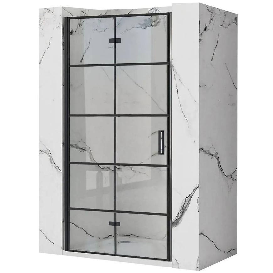 Drzwi prysznicowe Molier 80x190 black Rea K8537