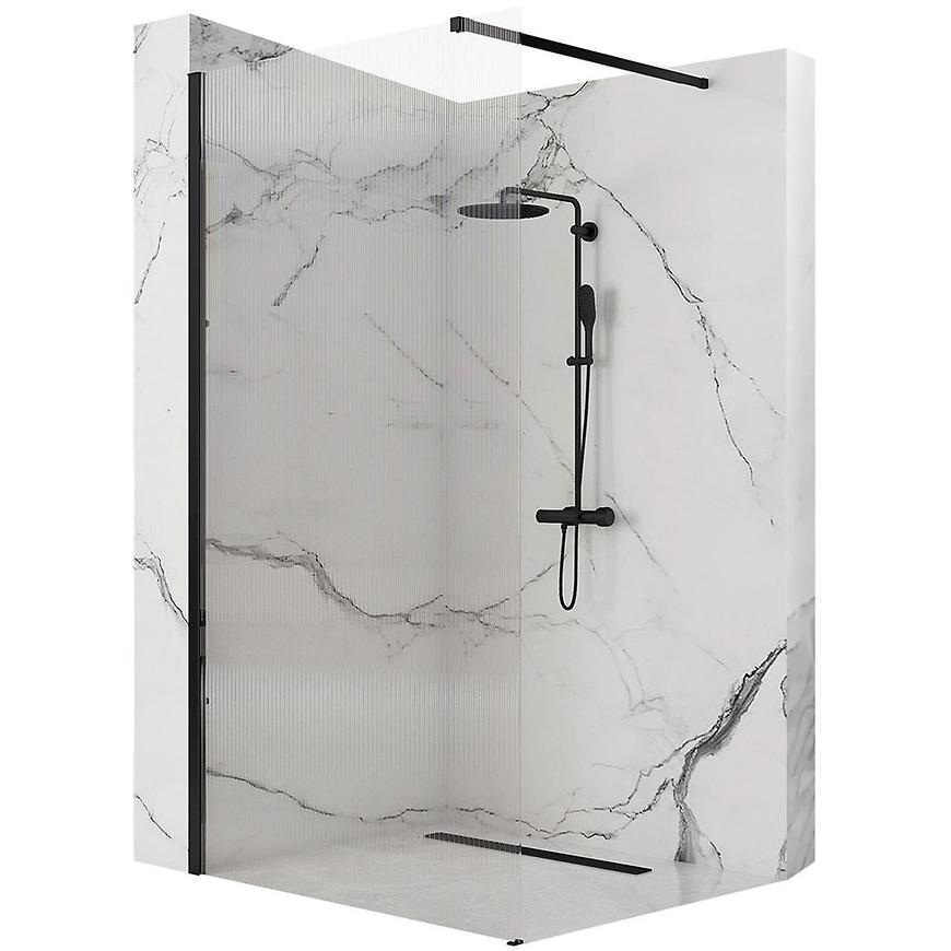 Ścianka Walk-in Aero Intimo Rea K4123 90x200 black