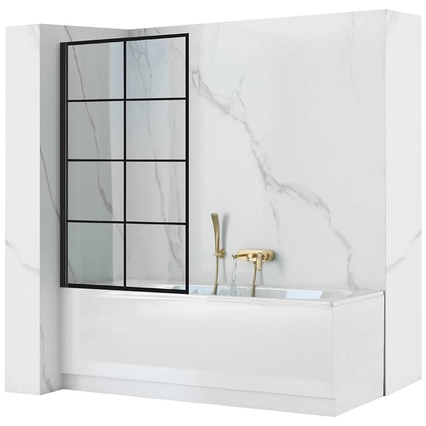 Parawan wannowy Lagos-1 fix stały 80x140 black