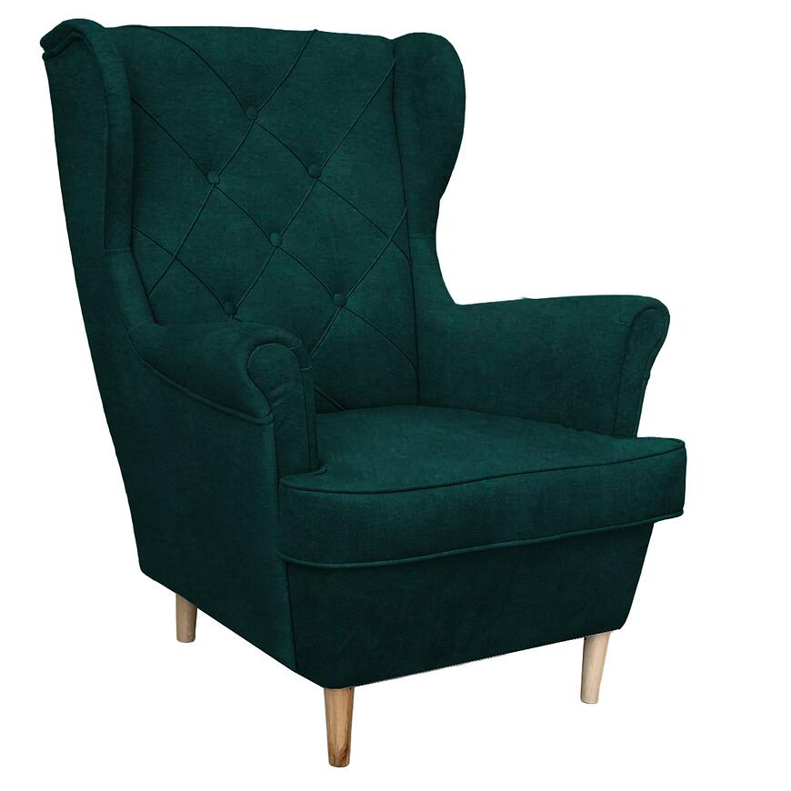 Fotel Kingston Bis Holand 78 00/1 zielony
