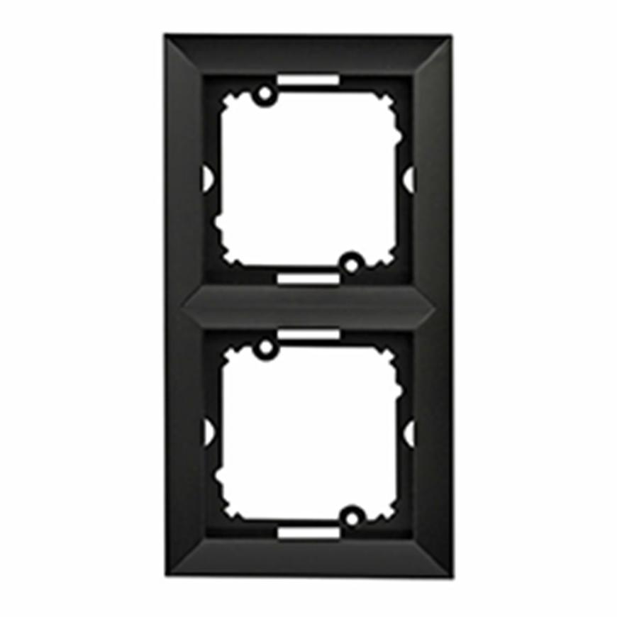 Ramka podwójna MEDIUM black 33511