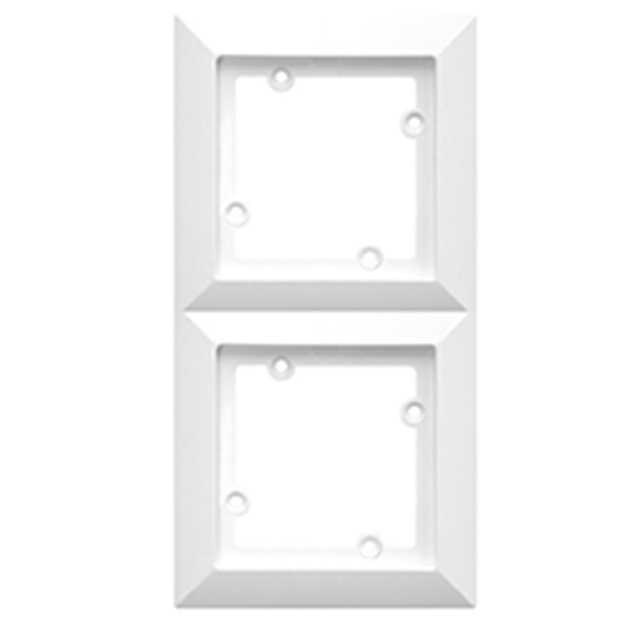 Ramka podwójna POLA white 33031