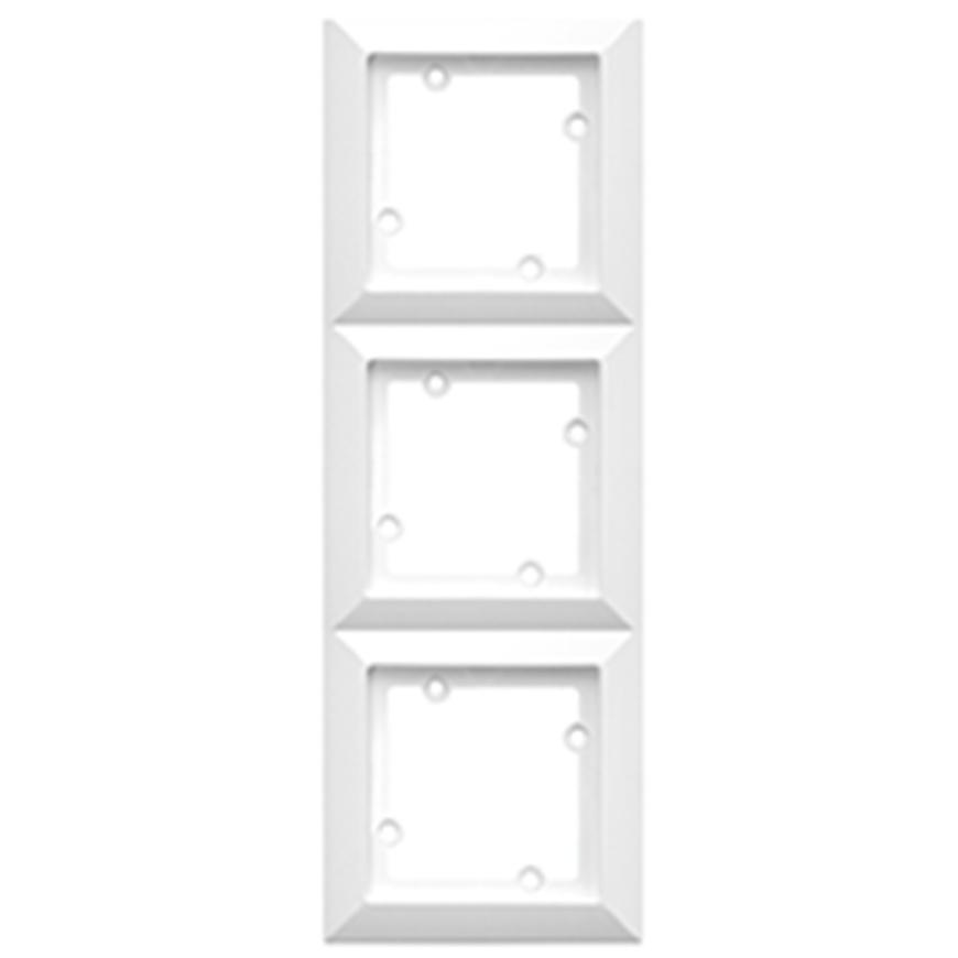 Ramka potrójna POLA white 33032