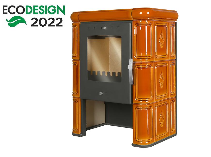 Piec kaflowy K13 5.7kW Coffebrown