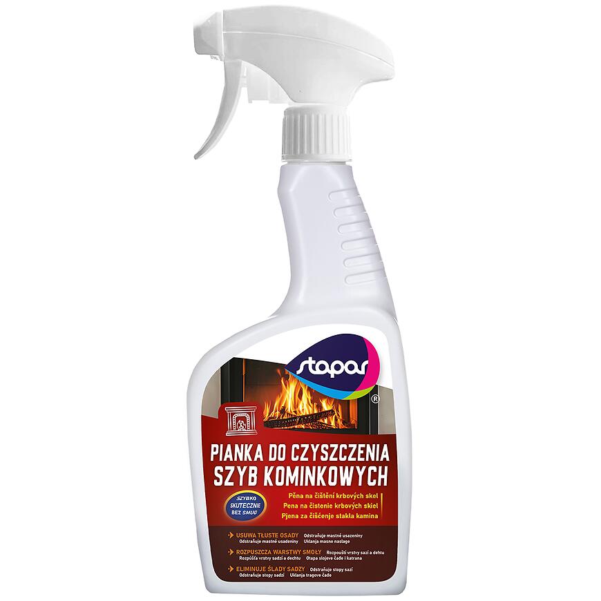 Płyn do czyszczenia szyb kominkowych 500 ml