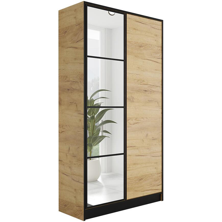 Szafa Eden 2d 107 Dąb Craft Złoty 1