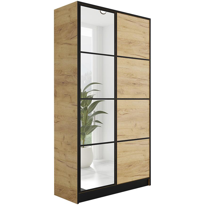 Szafa Eden 2d 107 Dąb Craft Złoty 2