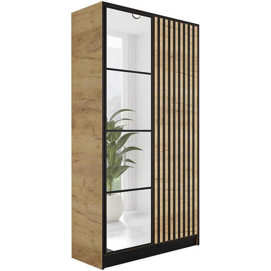 Szafa Eden 2d 107 Dąb Craft Złoty 3
