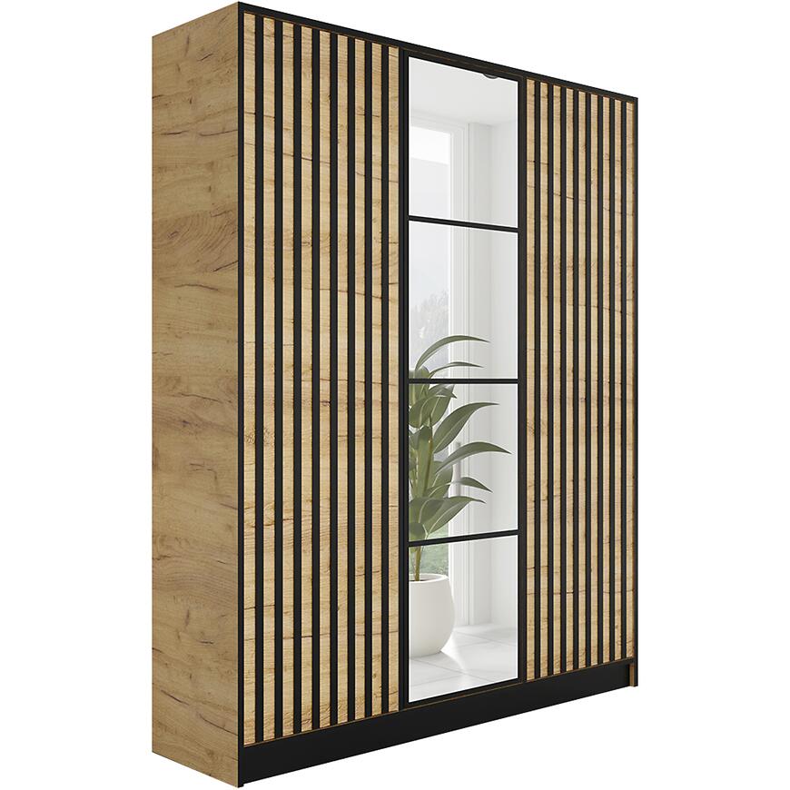 Szafa Eden 3d 157 Dąb Craft Złoty 3