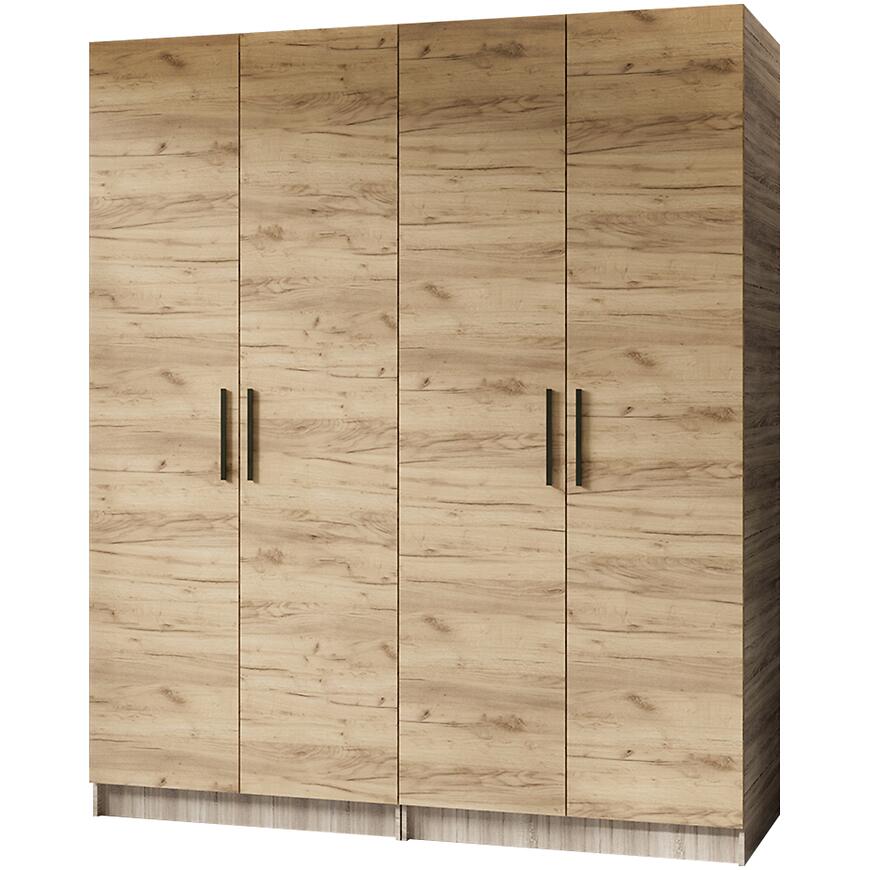 Szafa X2 Gold 2d Dąb Sonoma/Dąb Craft Złoty