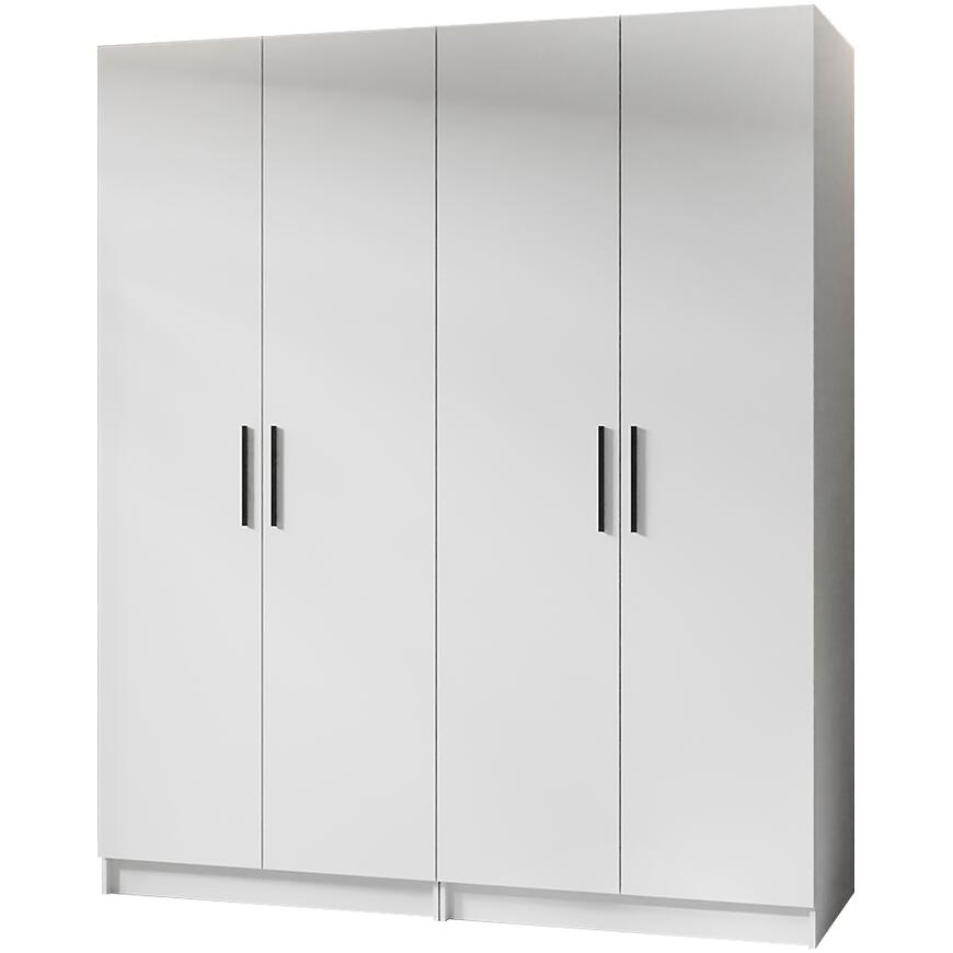 Szafa X2 Gold 2d Biały/Biały