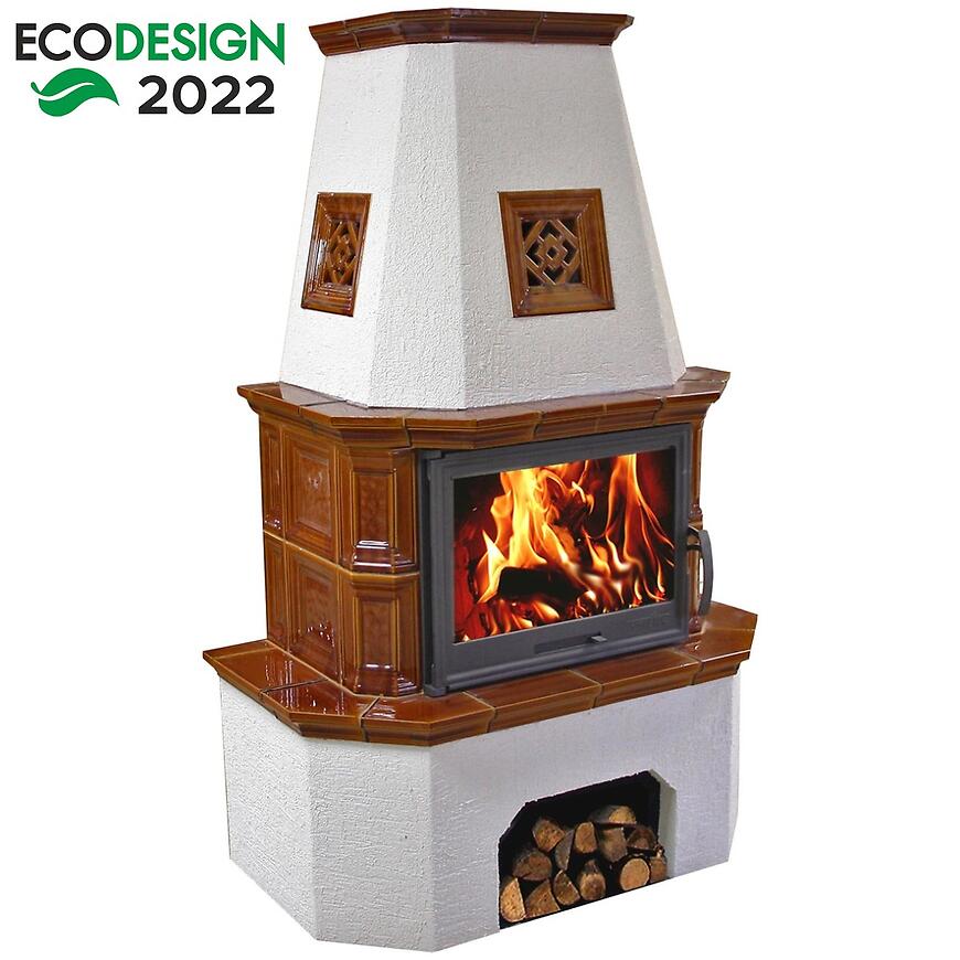 Piec kominkowy Koln Goldbrown 9 kW