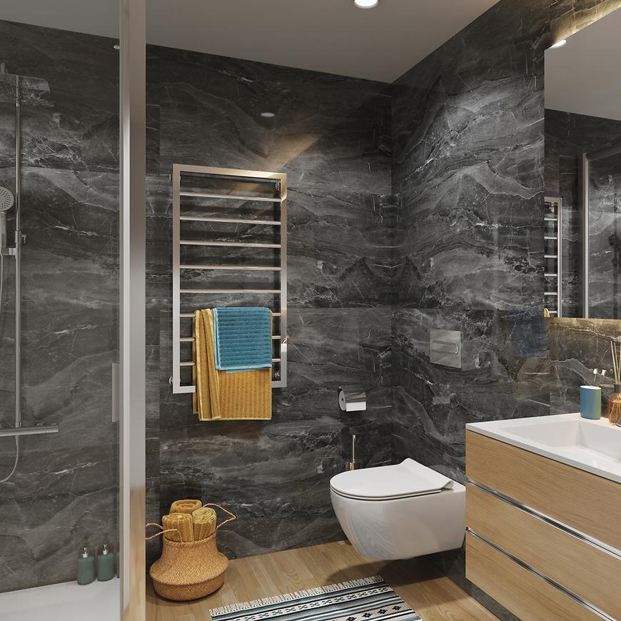 Panel ścienny SPC Dark Stone VILO 30x60cm 4mm