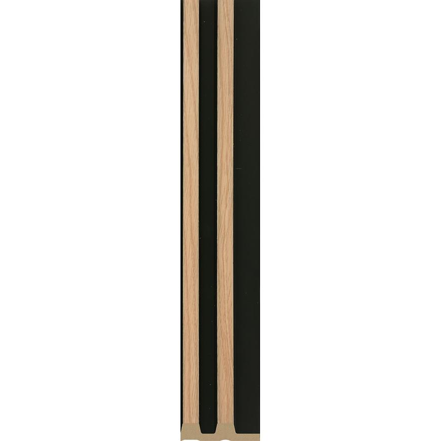Listwa wykończeniowa prawa MODERN SLIM Oak Black 2.65m