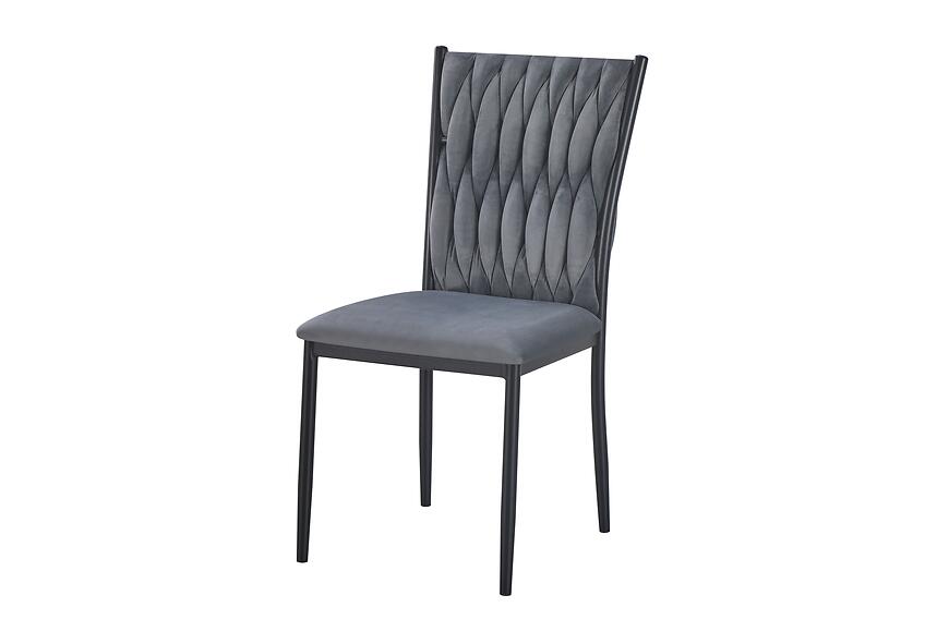 Krzesło Glamour 12511 szare
