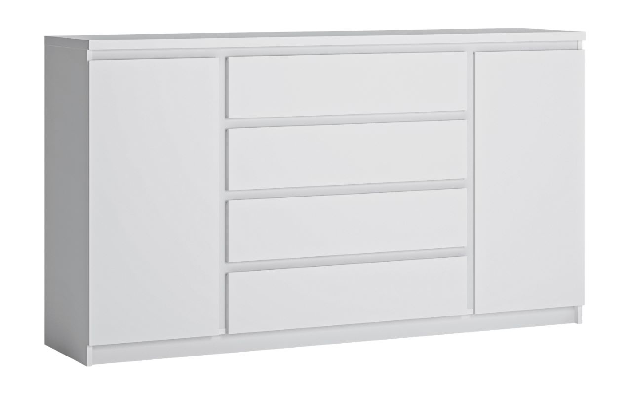 Komoda dwudrzwiowa z szufladami Fribo FRIK02