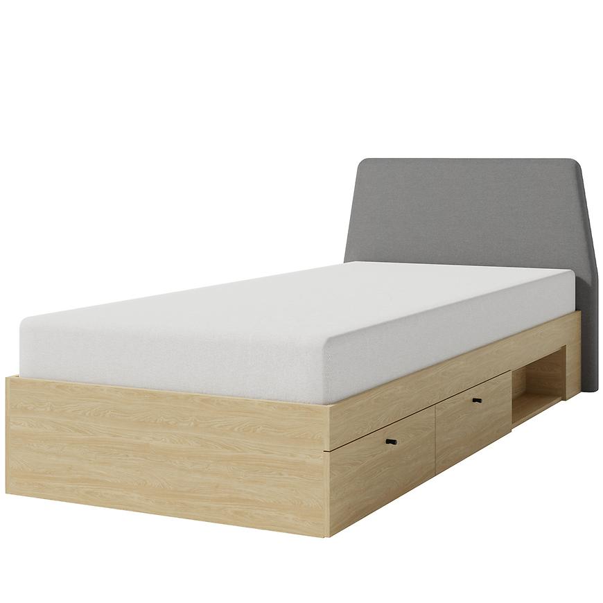 Łóżko Alessio AE12  90 Dąb