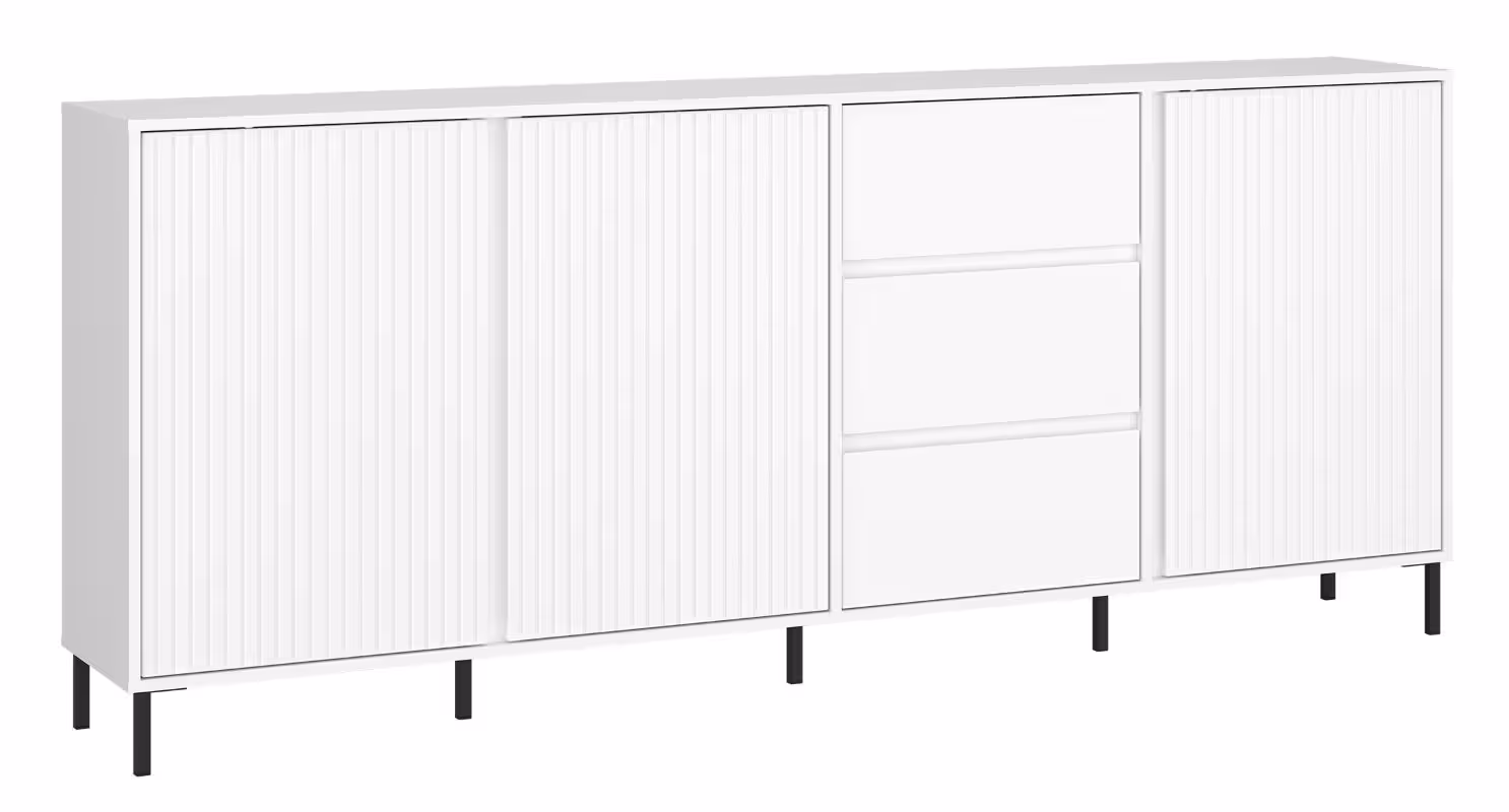 Komoda 3D3S Avenale AVEK02 biały