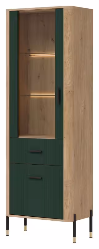 Witryna L/P Dante DT13 zielony