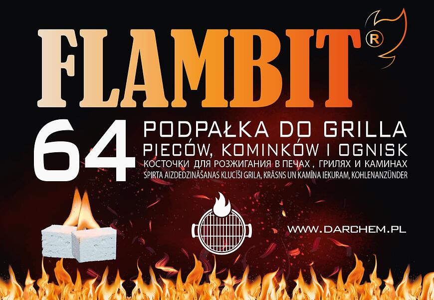 Podpałka biała 64 kostek