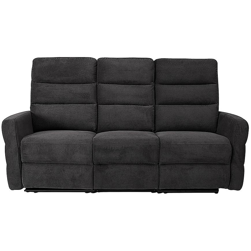 Sofa Belize 3SJ NLK314 czarna z funkcją relax