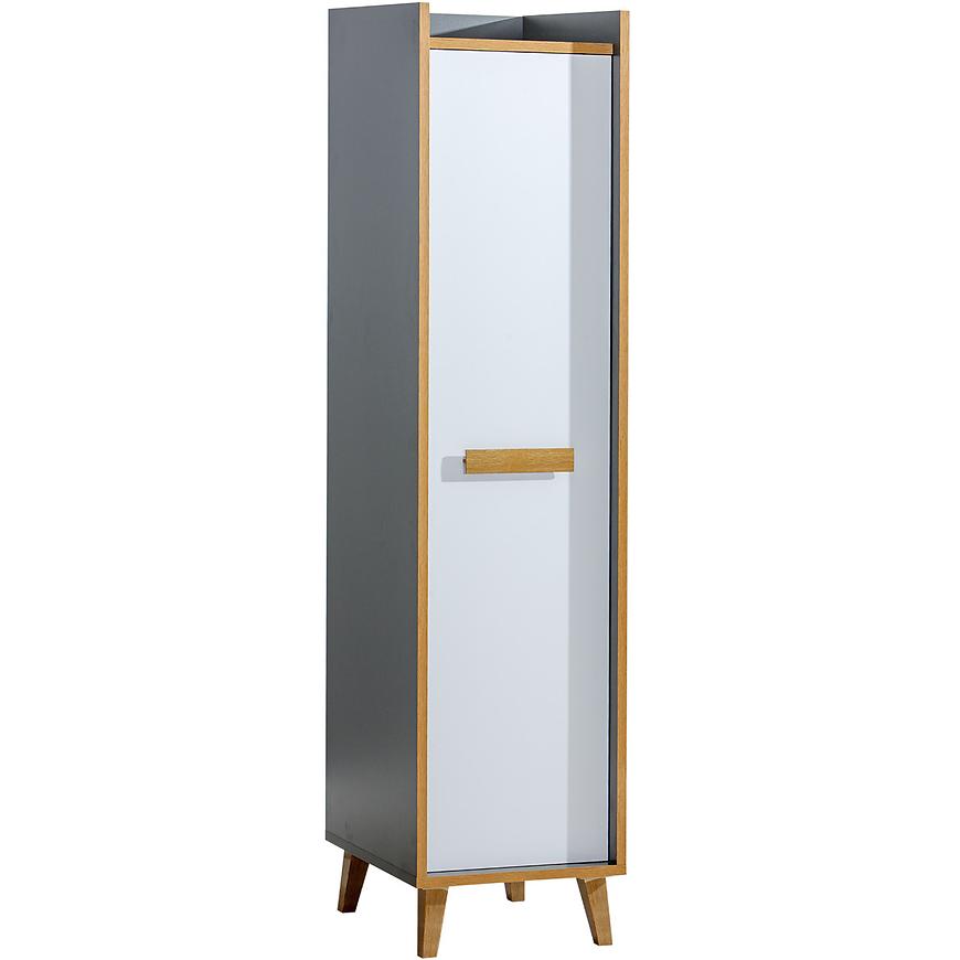 Szafa W2  Werso Riviera/Biały Bryl/Antracyt