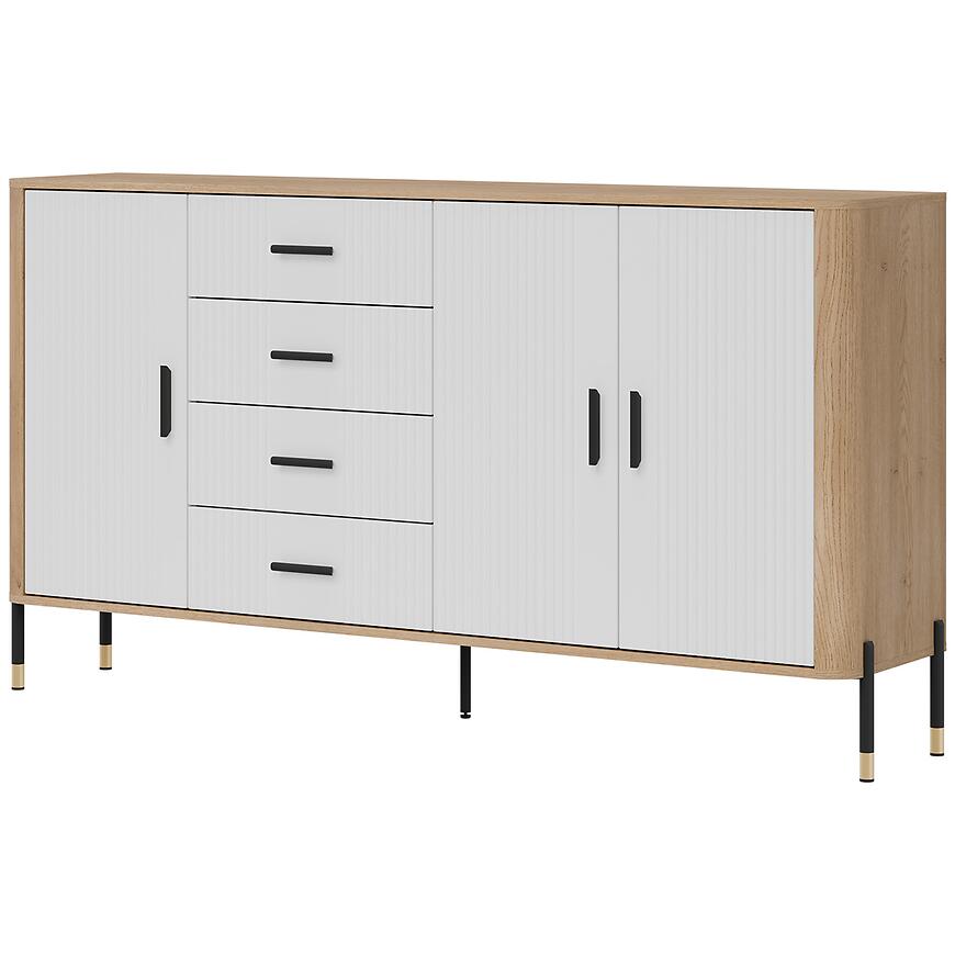 Komoda Dante Dt10 Dąb Cremona/Biały