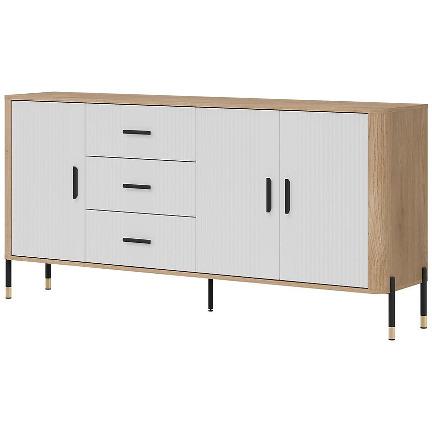 Komoda Dante Dt07 Dąb Cremona/Biały