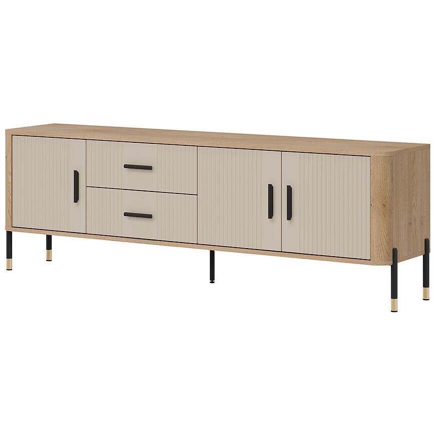 Komoda Dante Rtv Dt02 Dąb Cremona/Kaszmir