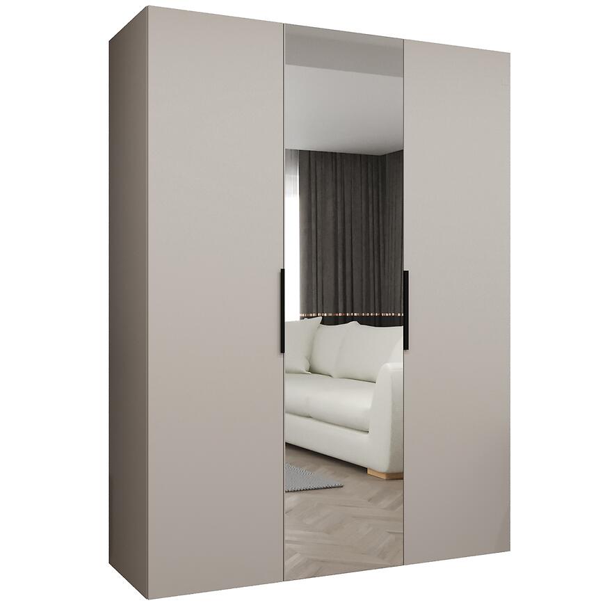 Szafa Marbella II 150 kaszmir/czarny