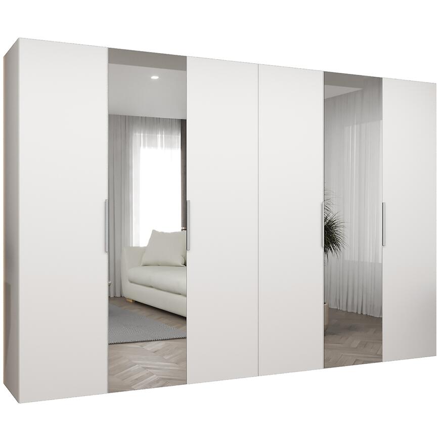 Szafa Marbella II 300 biały/kaszmir