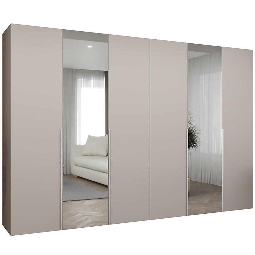 Szafa Alicante II 300 kaszmir/srebrny