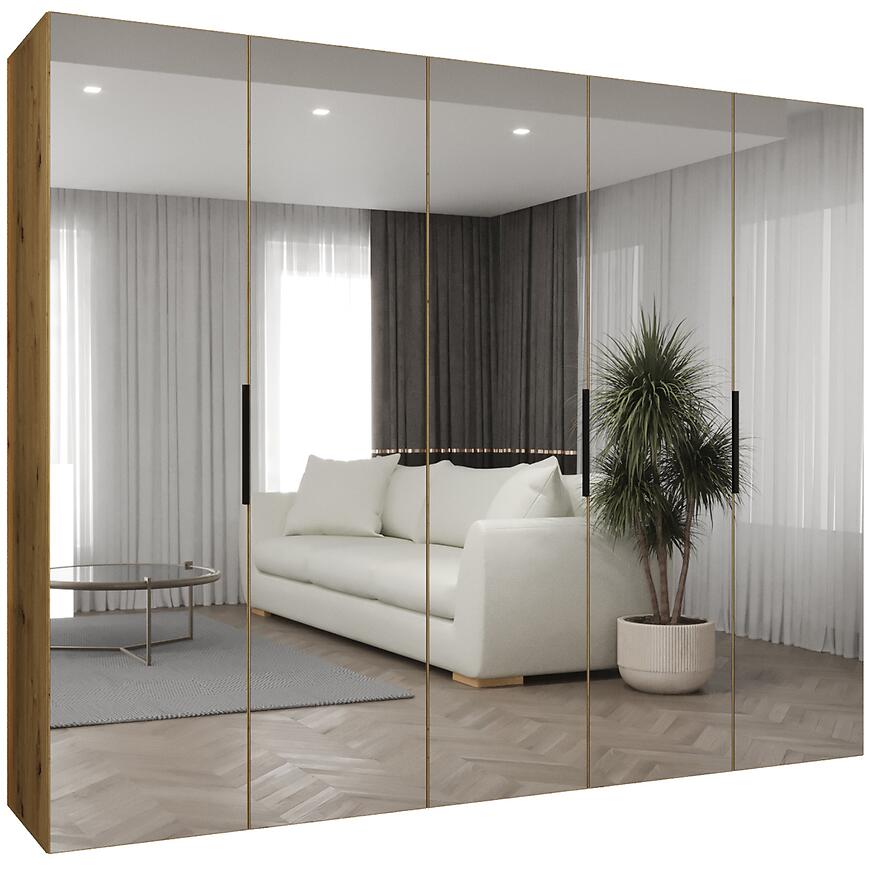 Szafa Marbella III 250 artisan czarny
