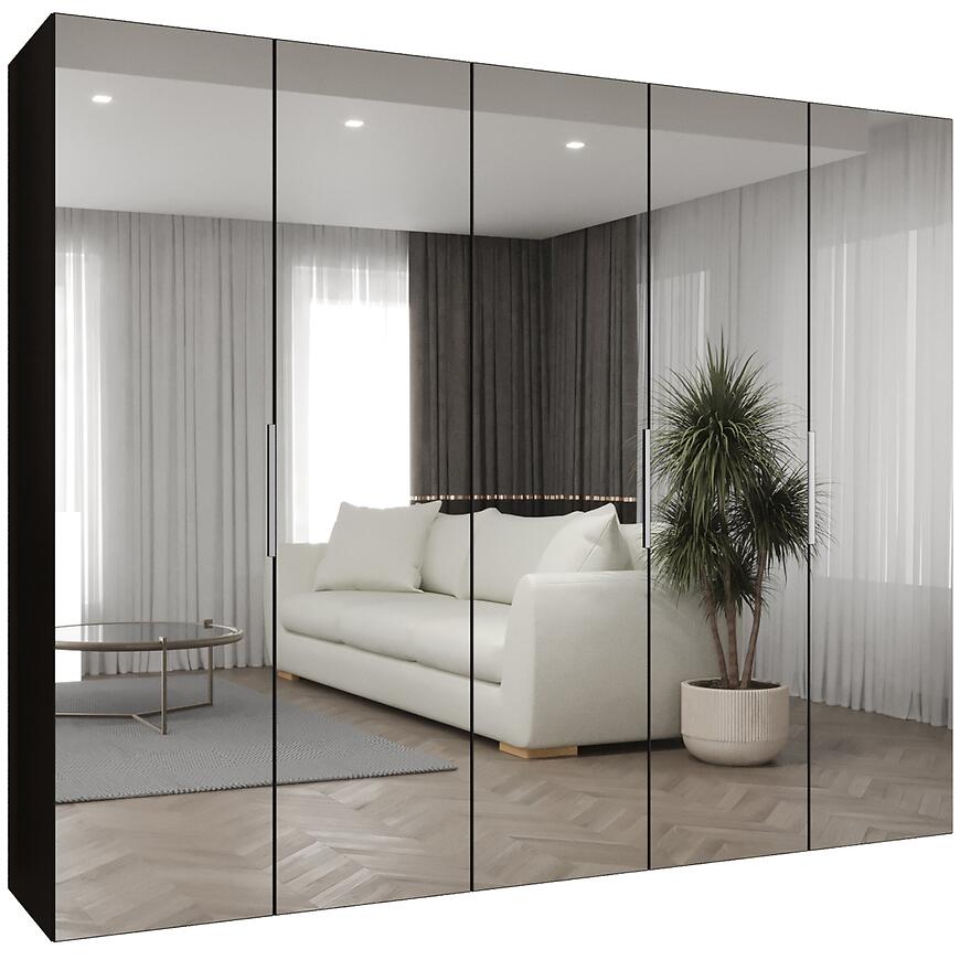 Szafa Marbella III 250 czarny/kaszmir
