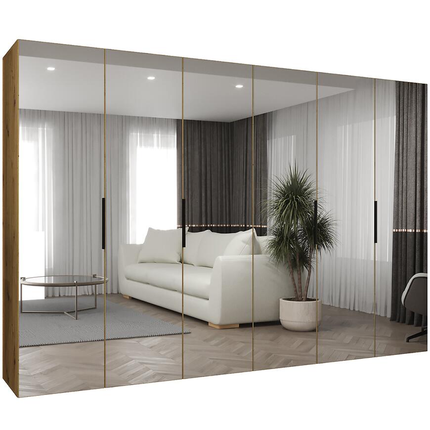 Szafa Marbella III 300 artisan czarny