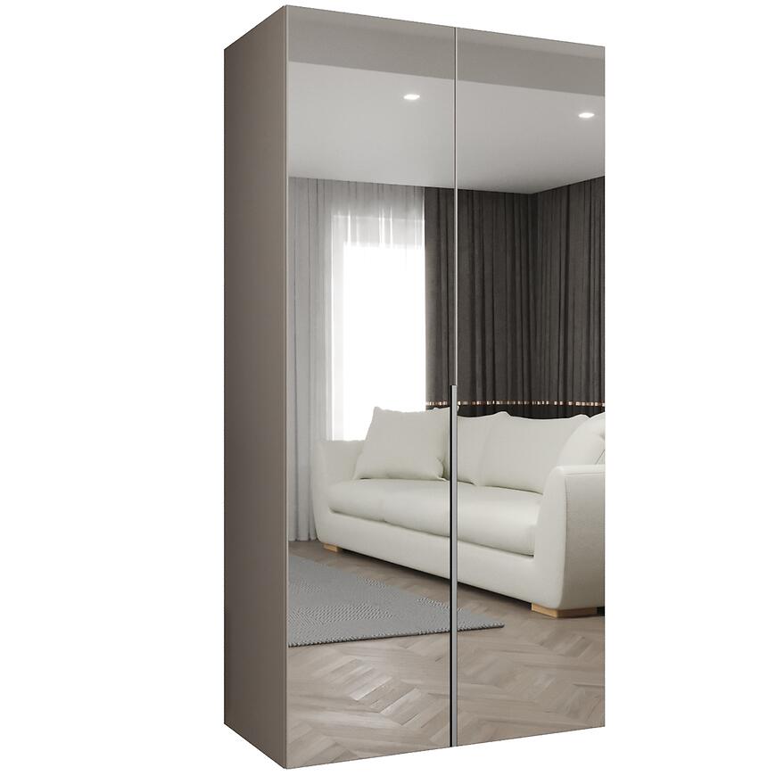 Szafa Alicante III 100 kaszmir/srebrny