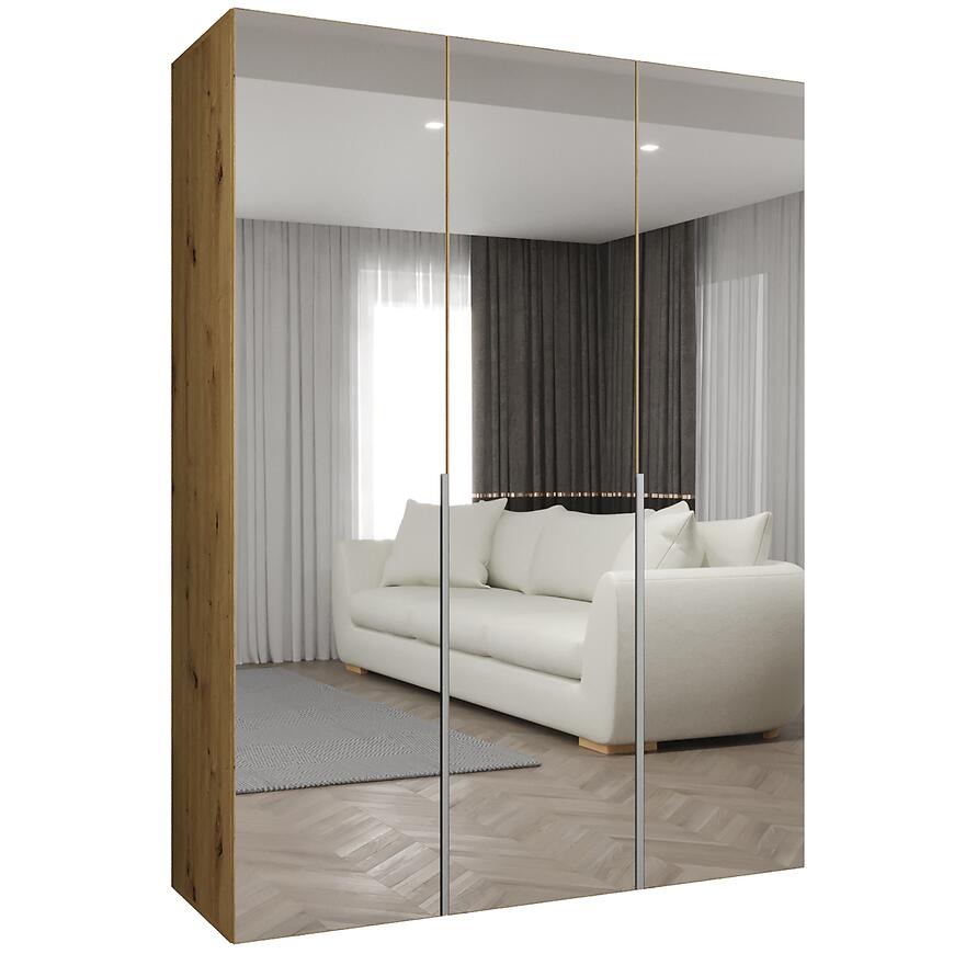 Szafa Alicante III 150 artisan srebrny